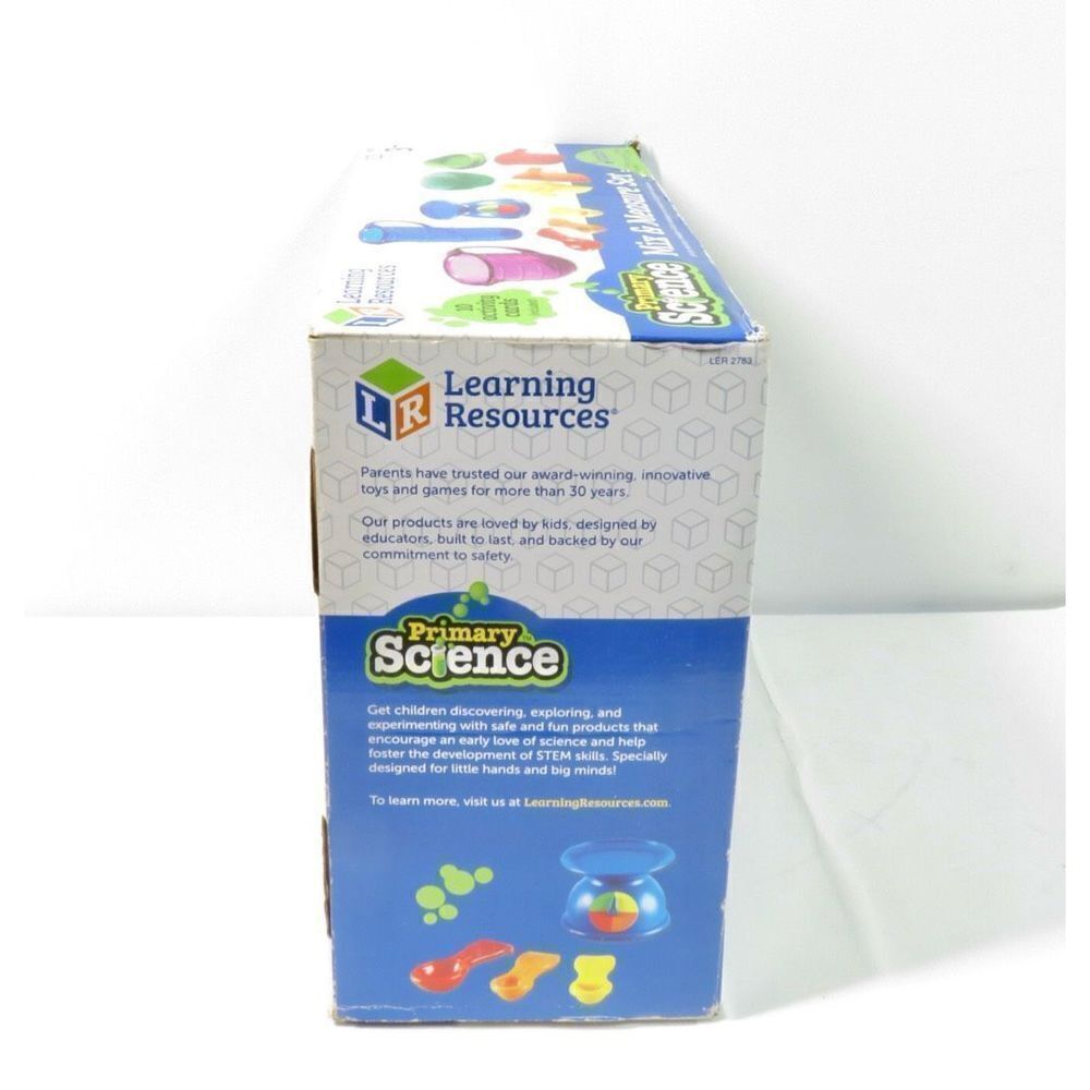 Learning Resources Primary Science Mix & Measure Set 22pc 10 Activity Cards New - Picture 5 of 6